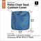 Classic Accessories Ravenna Water-Resistant 19x19x3" Patio Seat Cushion Cover, Empire Blue 60-337-010501-RT - alternate 10